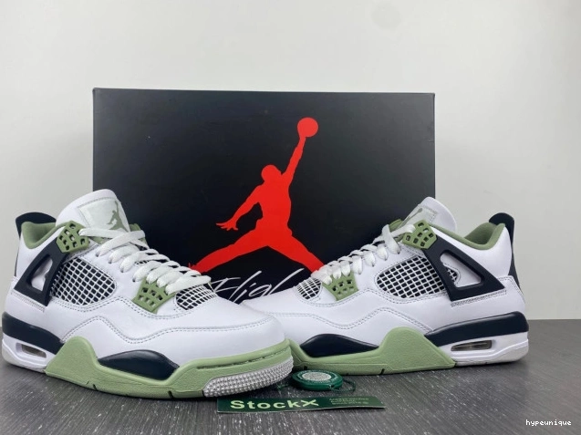 HYPE AQ9129-103 WMNS 4 Seafoam Air Jordan 0709